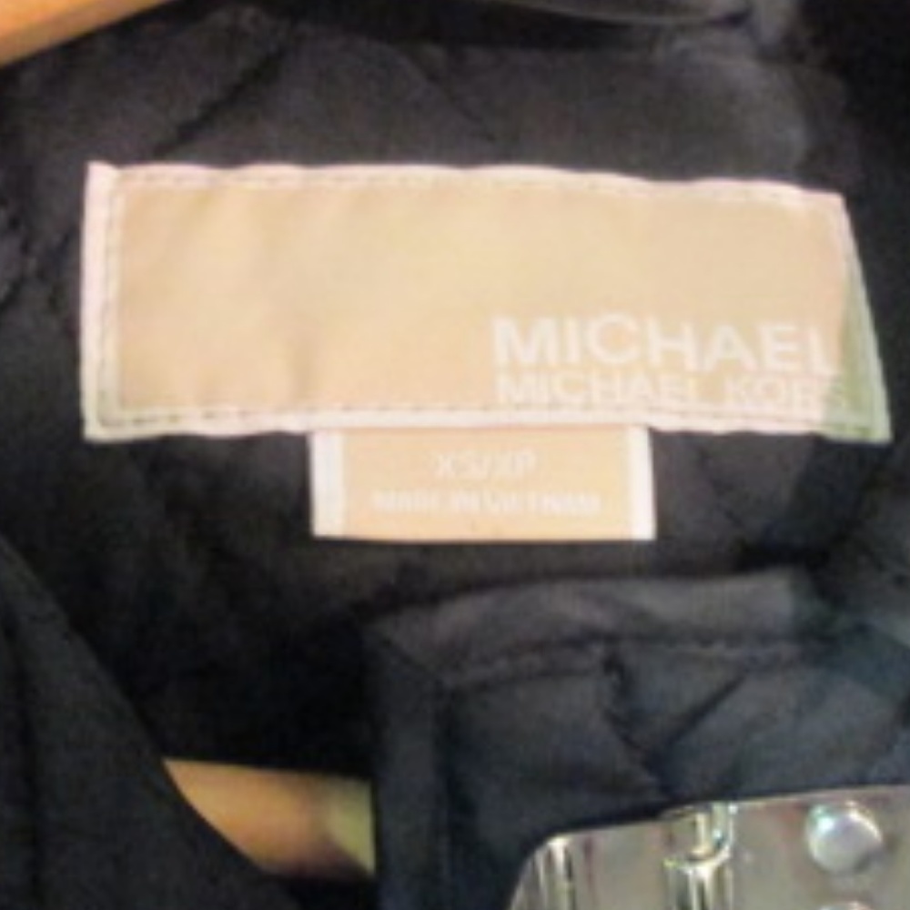 MICHAEL KORS QUILTED JACKET BLACK - Picture 9 of 11